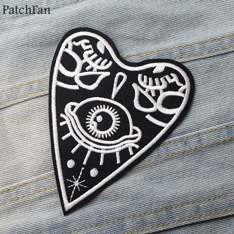 Patchfan Ouija Board аппликационные заплатки Сделай Сам Утюг на para обуви джинсы мешок рубашка одежда Джерси стикер в стиле панк вышитый значок A1855