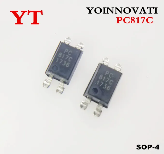 50 шт./лот PC817 PC817C EL817C sop IC лучшее качество | Электронные компоненты и