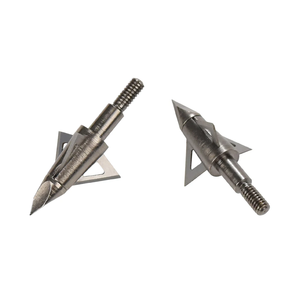 12X 100 125 наконечники для стрел Grain Broadheads 3 лезвия стальная Стрела Наконечник