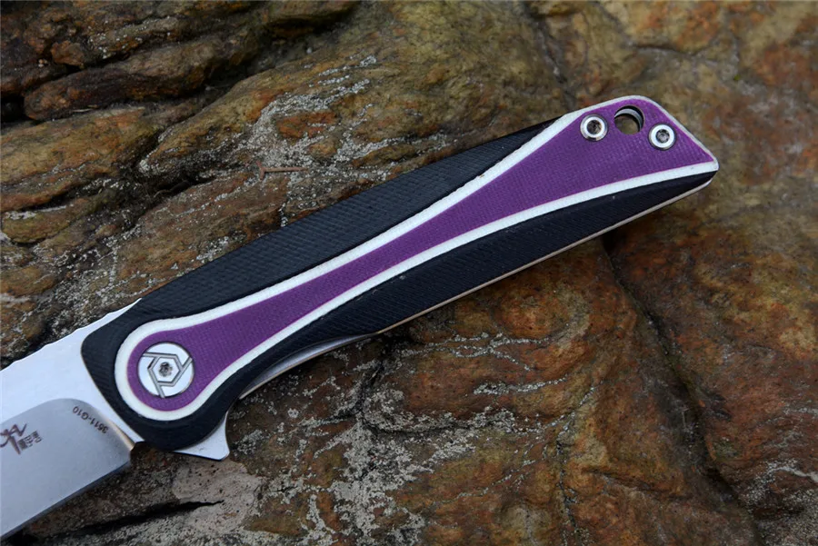 CH нож Ch3511G10 D2 с вымытым лезвием, 3 цвета, G10, складные ножи с ручкой для кемпинга, охоты, походов и рыбалки на открытом воздухе