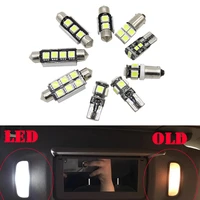 27pcs car led light for audi a6 s6 rs6 c5 c6 c7 sedan avant 97 16 canbus auto interior light kit dome reading lights bulbs