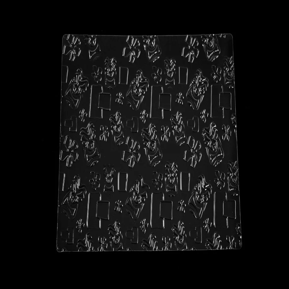 Набор из 6 различных текстурных листов гавайский коврик с текстурой формы для