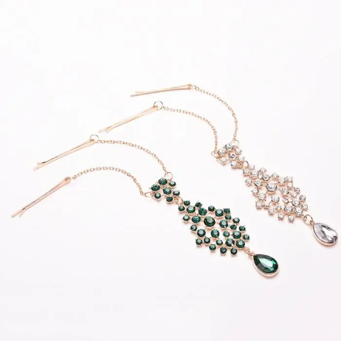 Очаровательная женская заколка-ободок с кристаллами и цветами в форме капель на лбу и голову noiva, свадебная тиара, корона, свадебные украшения, аксессуары для волос