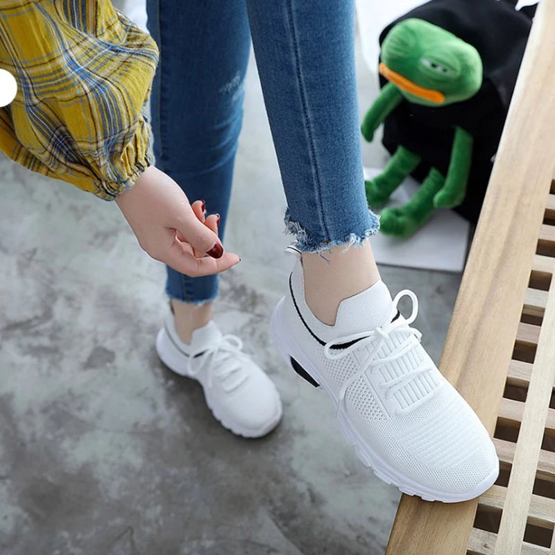 Женские сникерсы 2019 модная женская повседневная обувь на плоской платформе