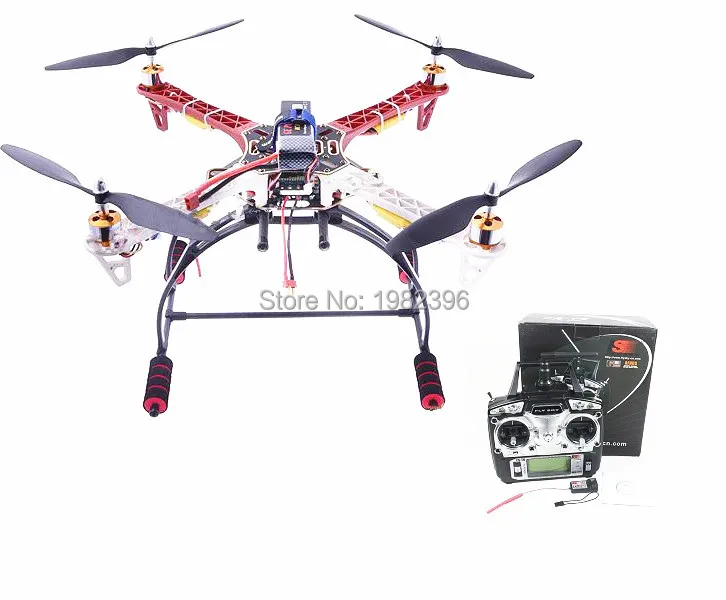 F450 FPV RC Дрон Квадрокоптер комплект + FS T6 APM 2 6/MWC мотор 30A simonk ESC пропеллер шасси