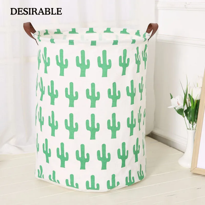 Холщовая Сумка ведро INS в популярном стиле для хранения детских игрушек
