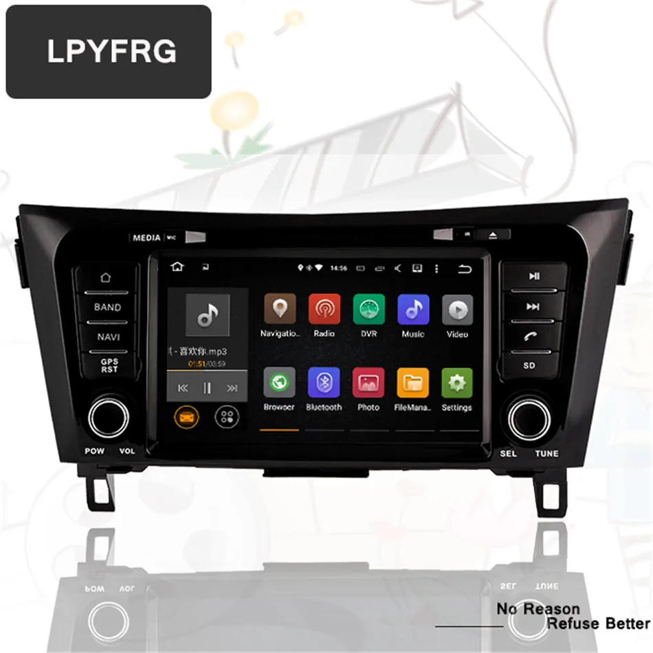Android 10 0 4G RAM 64G ROM 8 Core автомобильный DVD GPS плеер для Nissan Qashqai/X Trail 2013 2015 2017 2018 2019 Canbus