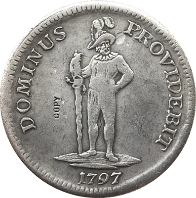

1797 Switzerland Swiss thaler coin copy