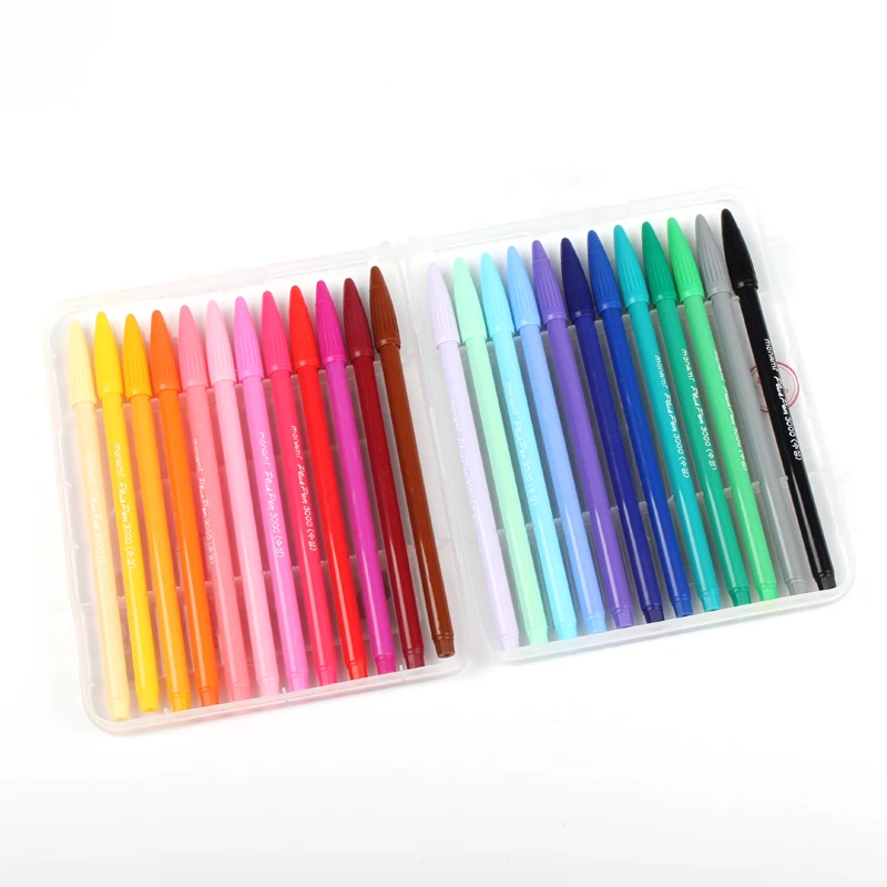 Monami Kawaii Fineliner набор 0,38 мм Фабричный цветной Микрон-линия на водной основе, маркер, ручка, пуля, журнал поставок, Ручная надпись
