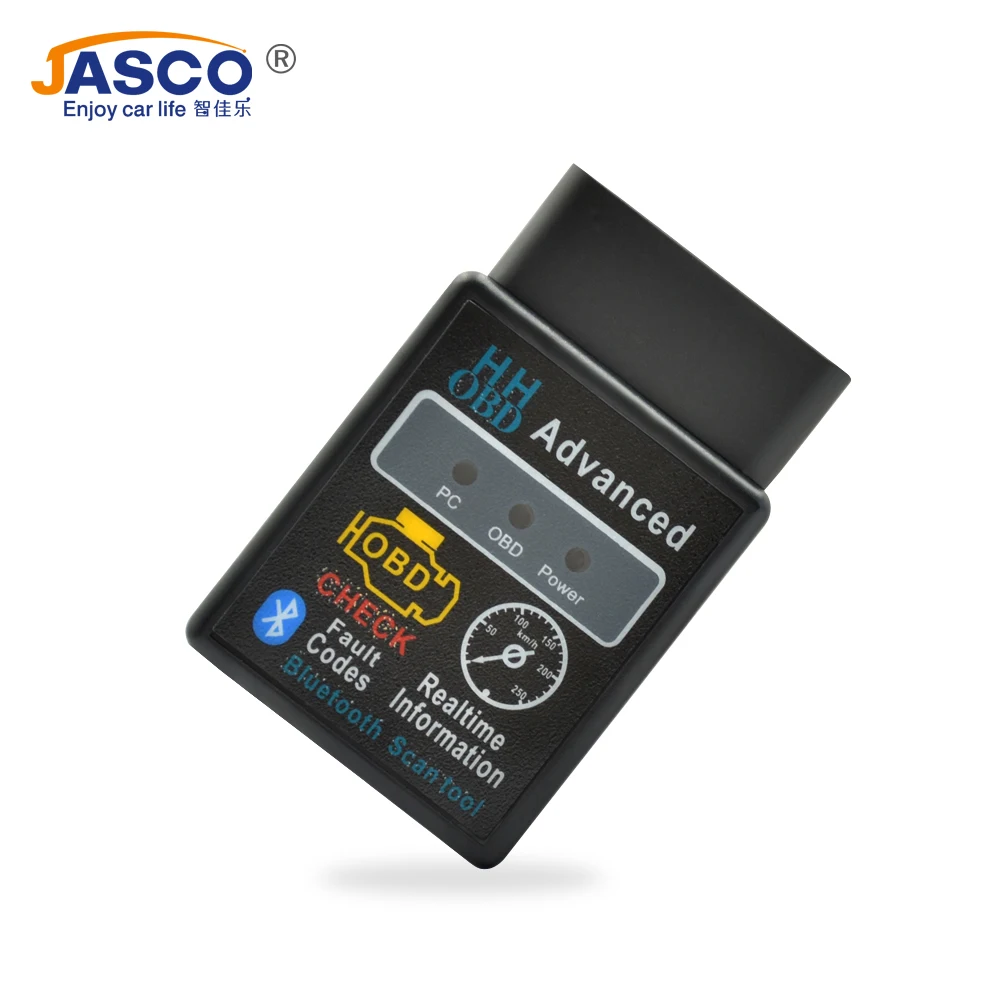 

Jasco Mini ELM327 OBD2 II Автомобильный сканер интерфейса Bluetooth диагностический инструмент совместимый с телефонами смарт-сканер инструмент