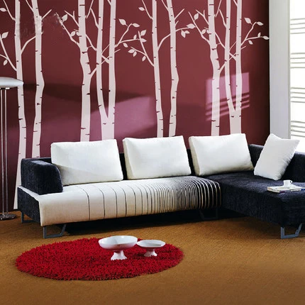 

Free mail diy vinyl Fashion simple tree forest etting wall of large wall stickers The sitting room TV bedroom wall stickers