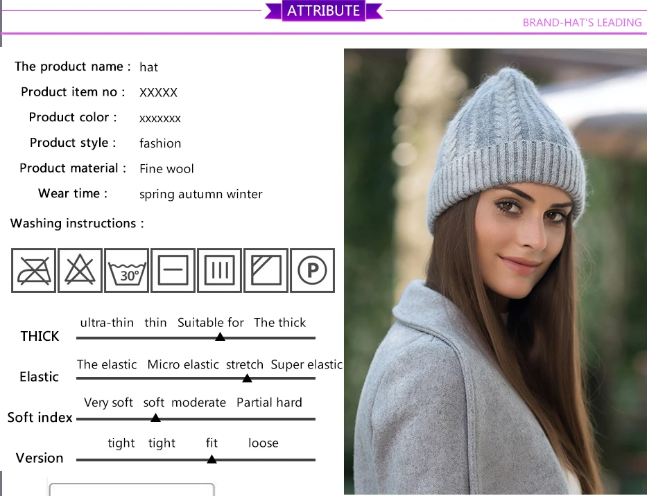 Xthree, простая Шапка-бини из кроличьего меха для женщин и мужчин, зимняя шапка Skullies, теплая шапка из Гравити Фолз, женская шапка