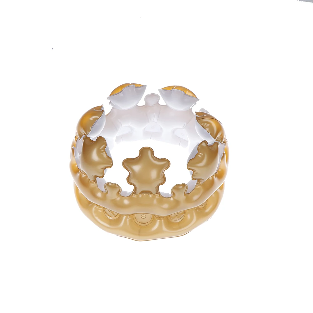 Золотой Король Королева Корона ПВХ воздушный шар на день рождения мальчишник