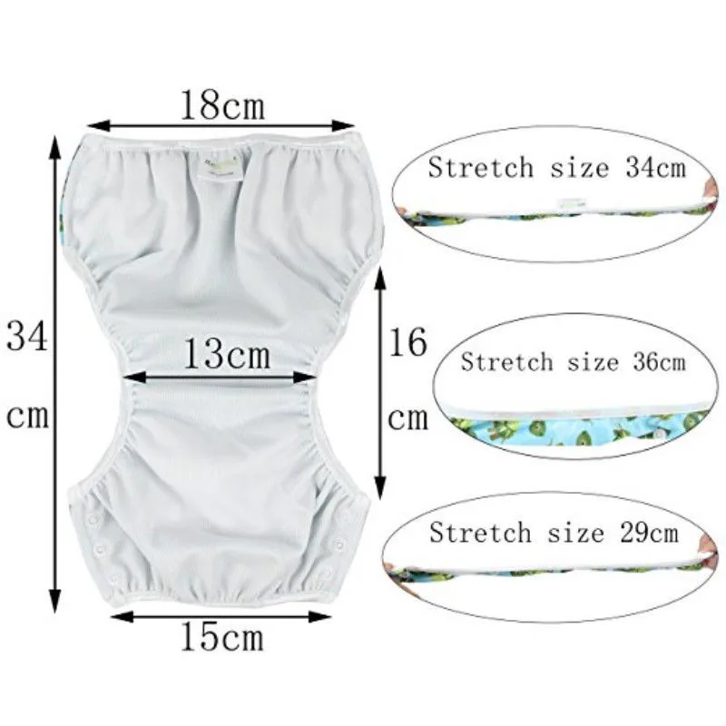 Детские Многоразовые купальные подгузники для новорожденных купальный костюм