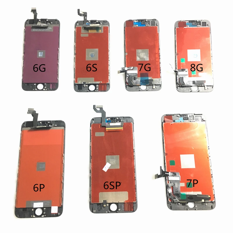 SYART No Dead Pixel класс AAA ЖК-дисплей сенсорный экран дигитайзер для iphone 6S ЖК-экран pantalla для iphone 6 6S 6SP 7 7P lcd s