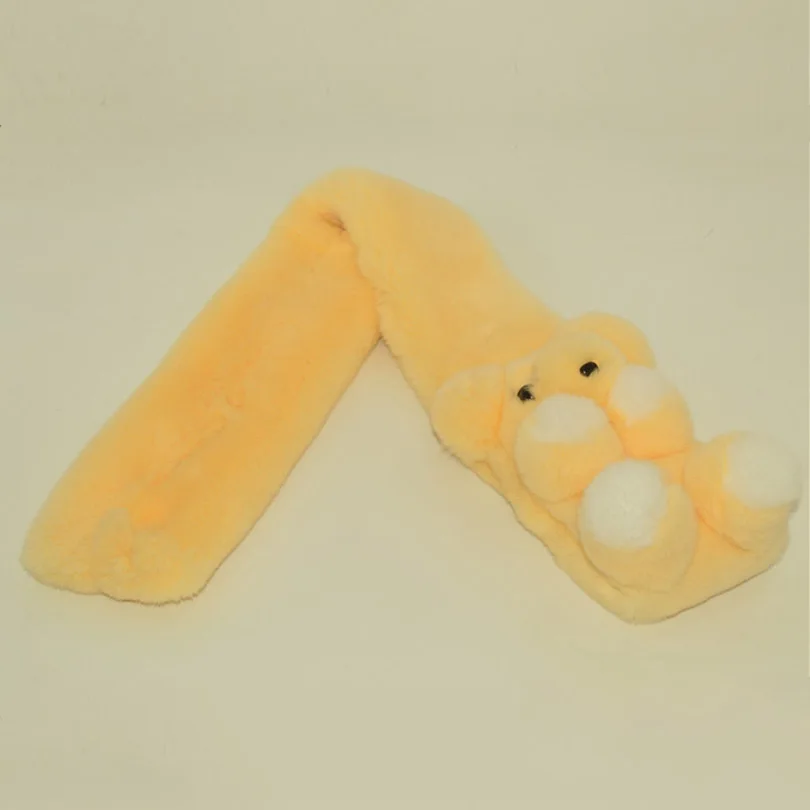 (TopFurMall) Детские осенне-зимние Оригинальные шарфы из меха кролика Рекс кольца на