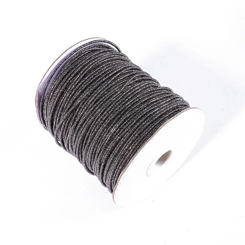 Light Grey 2 мм, 5 м, металлическая мягкая алюминиевая проволока, обернутая нить для серьги, ожерелья, украшения для волос, сделай сам, ювелирное изделие, ремесло, ремесло, швейная нить - Цвет: Light Grey