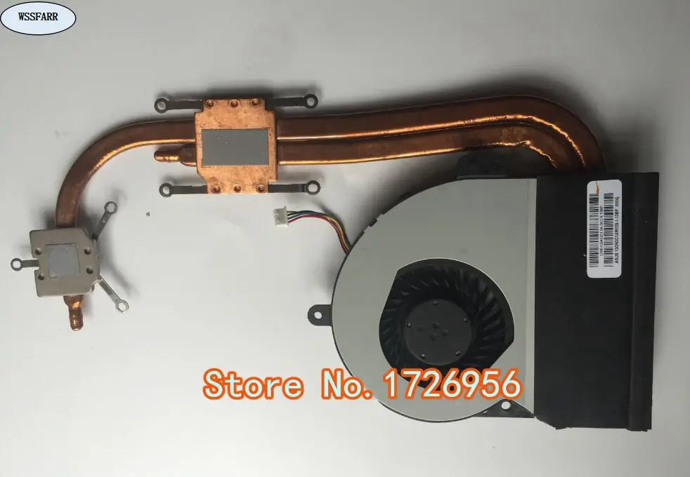 Оригинальный охлаждающий радиатор и вентилятор для Asus K53SV 13N0 KDA0102 KSB06105HB|fan 2|cooling