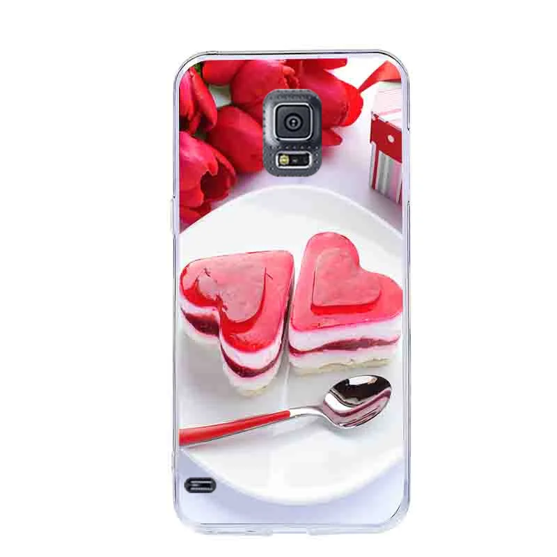 80 Чехол для samsung Galaxy S5 mini, прозрачный мягкий чехол из ТПУ для samsung S5mini SM-G800F G800, силиконовая задняя крышка 4,5" - Цвет: 80