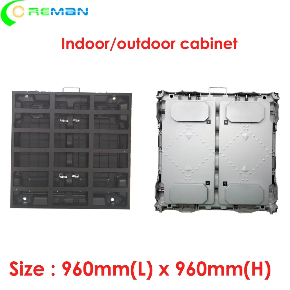 Уличный рекламный светодиодный шкаф для экранов Coreman 96x96 см 320x320 320x160 с
