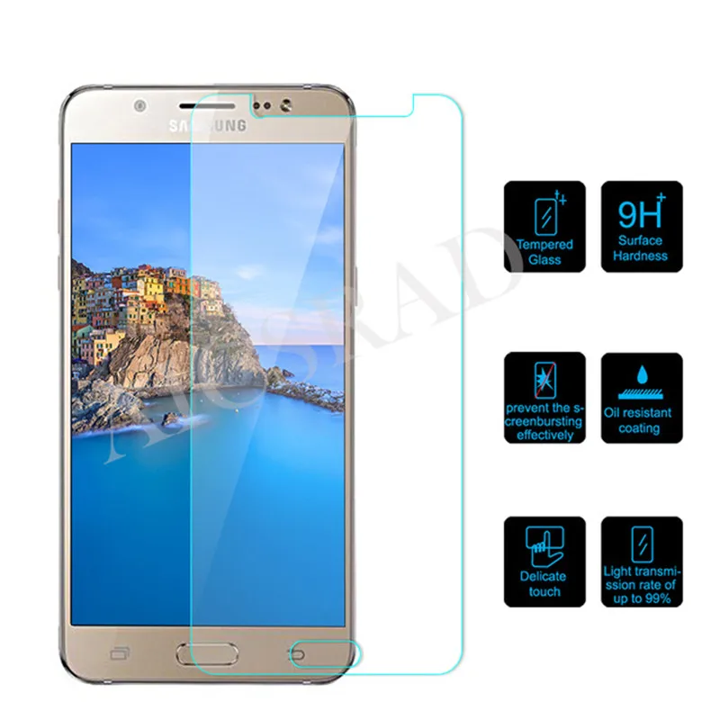 9 H закаленное стекло для Samsung Galaxy J7 2017 Защитное экрана J730 J730F/DS Pro Защитная пленка