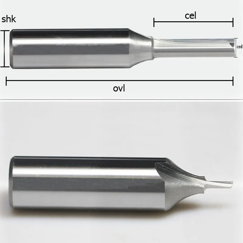 1 шт. 2ZD 1/2*3*15 прямой двухсторонний резак фрезерный станок для деревообработки с