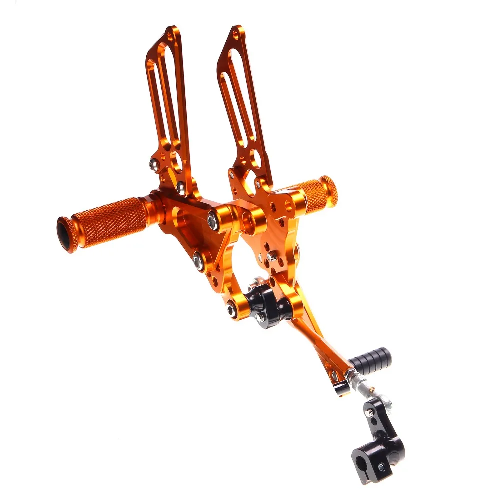 BIKINGBOY Для MV AGUSTA F4/F4 1000 98 99 00 01 02 03 04 05 06 07 08 09 Регулируемые задние комплекты Подножки |