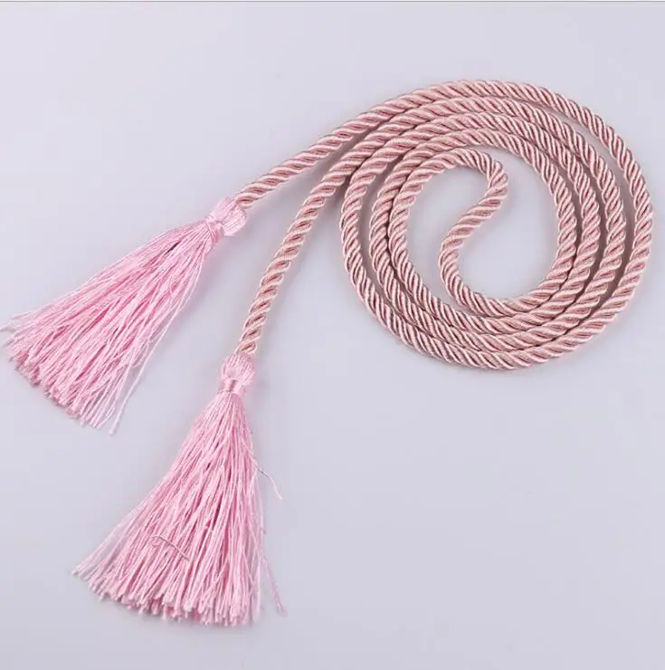 Pink Аксессуары для штор, кисточки для занавесок, веревка для занавесок, декоративные ремешки, подвеска с кисточками, 12 цветов - Цвет: Pink