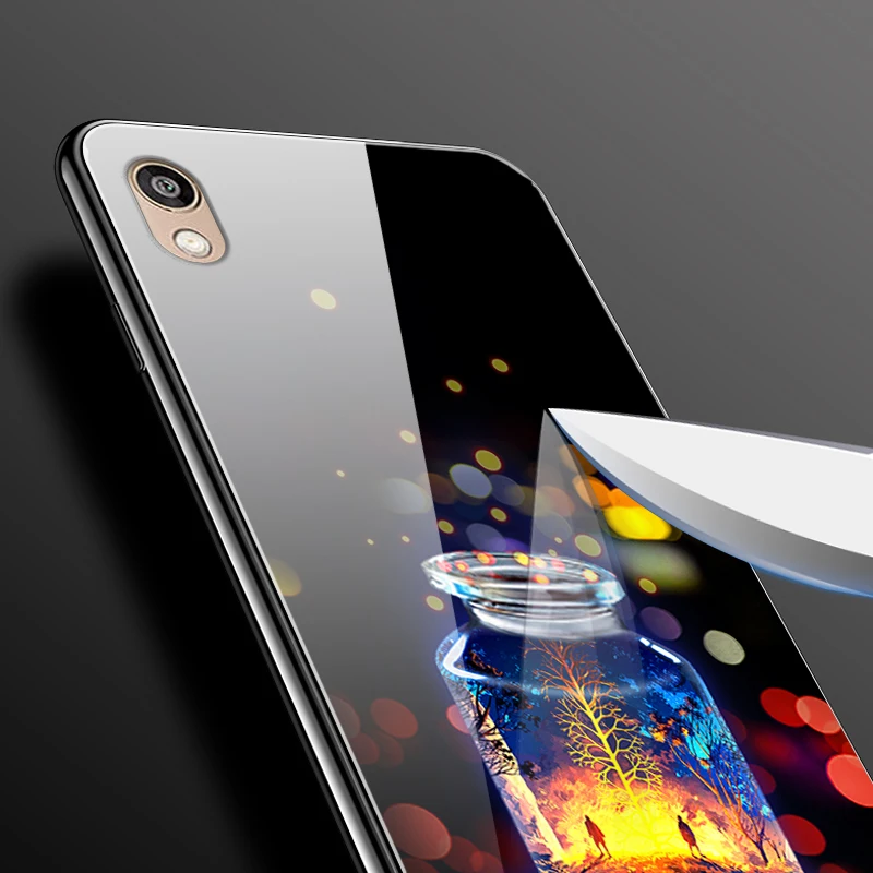 Чехол из закаленного стекла для huawei Honor 8 S, чехол из жесткого поликарбоната, разноцветный чехол для huawei Honor 8 S, KSE-LX9, чехол для телефона, бампер Honor8S 8 S
