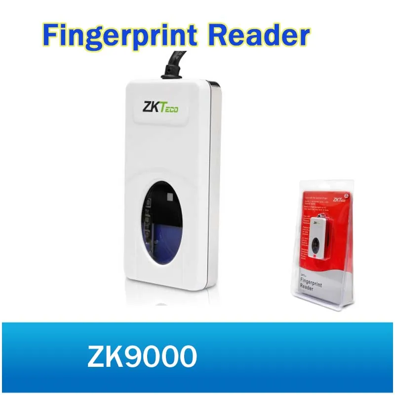 ZKTeco ZK9000 цифровой персональный USB био сканер отпечатков пальцев Сенсор для
