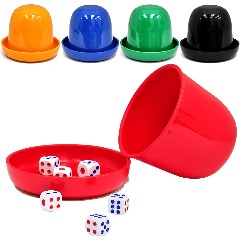Кубок в кости с 6 кубиками тряски питьевой игры бинго игры|dice cup|dice setpoker dice set |