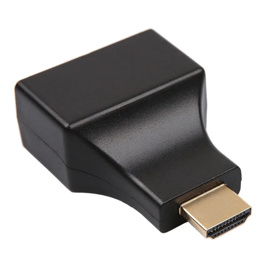 Оптовая продажа 1080P HDMI-совместимый двойной RJ45 CAT5E CAT6 UTP LAN Ethernet-удлинитель