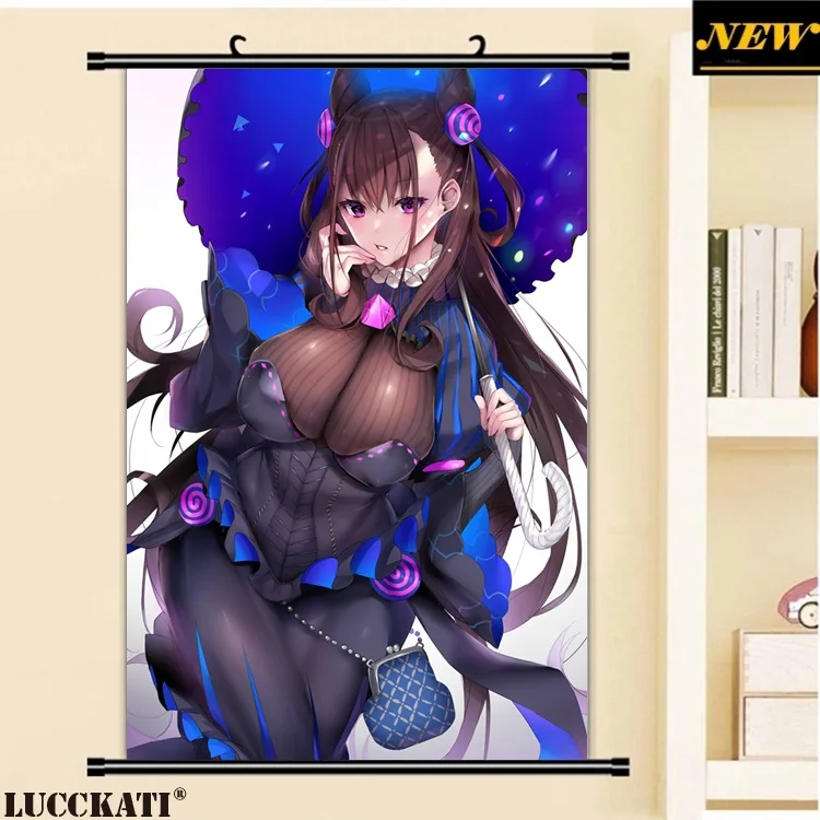 40X60 см Fate grand order Fate/go Fgo Сексуальная лоли каплей мультфильм аниме Настенная картина плакат прокрутки ткань холст живопись 1 - Цвет: A