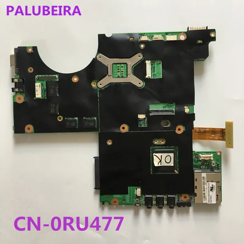 PALUBEIRA 07212 1 DH3 MB 48.4W101.011 для Dell XPS M1530 материнская плата ноутбука DDR2 CN 0RU477 100% тесты