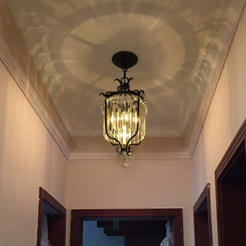 Светодиодные белые хрустальные люстры современные в европейском стиле для