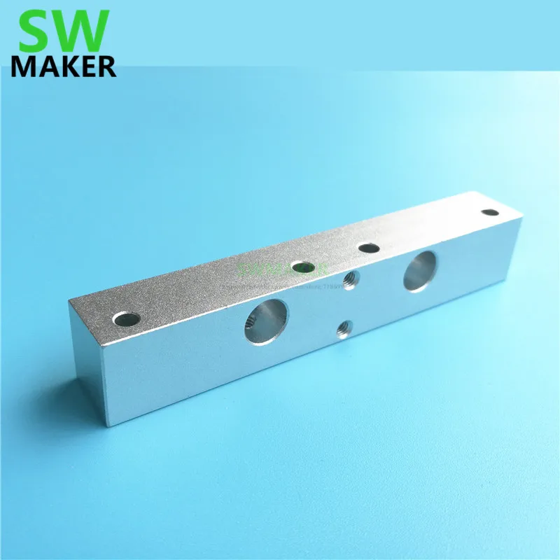 1 шт. Wanhao Дубликатор 4 3d принтер MK10 двойной экструдер монтажный блок|extruder mount|heating