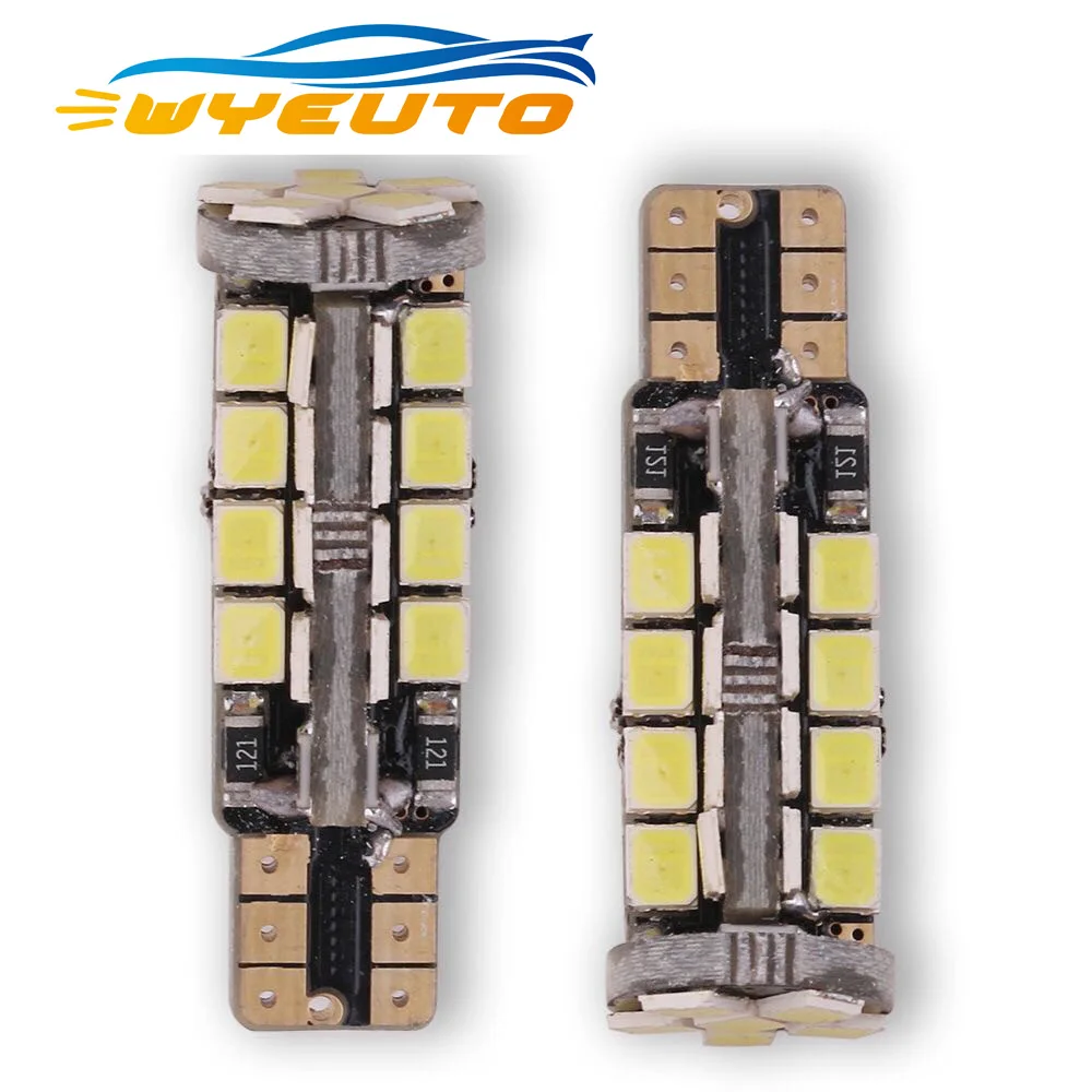 1 шт. автомобильная светодиодная ширина декодирование света T10 2835 38SMD высокий