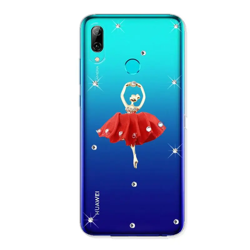 Роскошный блестящий чехол с кристаллами для Huawei P Smart Plus Nova 3i телефона 2019 |