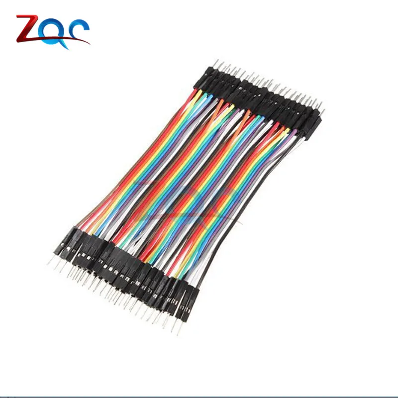 Удлинительный провод Dupont 40 шт. 10 см 2 54 мм|4 wire|cable 4 wirerow dupont cable |
