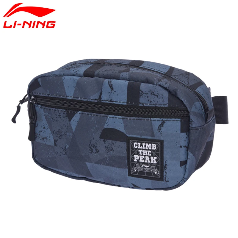 Мужская спортивная сумка Li Ning из полиэстера классическая с подкладкой li ning ABLM018