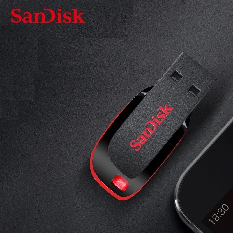 USB флеш накопитель SanDisk Cruzer 128 ГБ 64 32 2 0 карта памяти 16 8 Гб|USB флэш-накопители| |