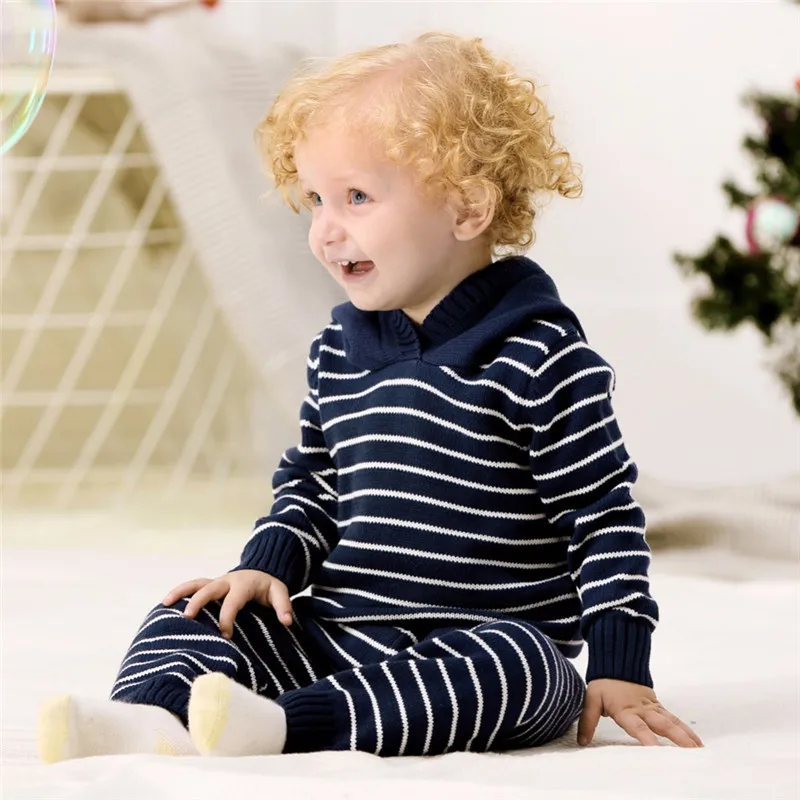 LILIGIRL/зимняя одежда для маленьких девочек Новинка 2018 года вязаные спортивные