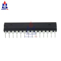 5 pcslot atmega328p atmega328 atmega328p pu dip 28 microcontroller for arduino bootloader microcontroller module ic chips