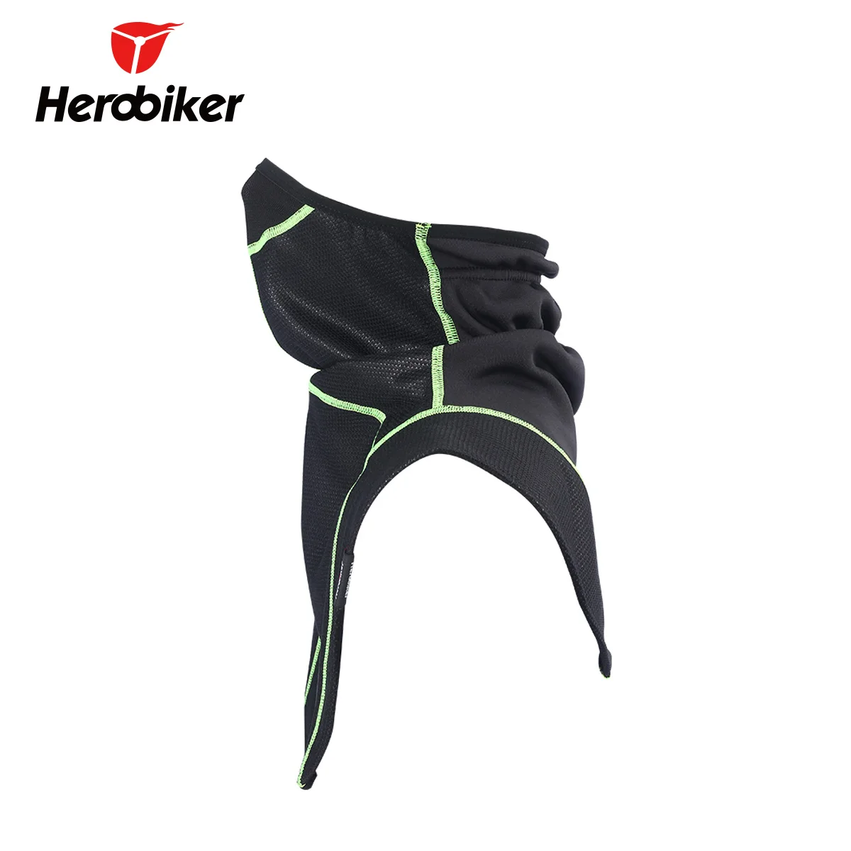 HEROBIKER Теплая Флисовая мотоциклетная маска для лица ветрозащитная катания на