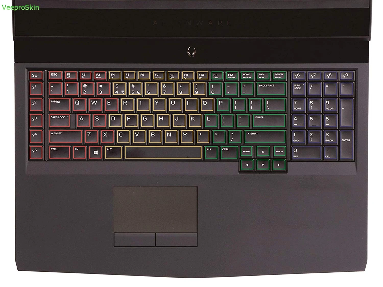 Защитный чехол для клавиатуры Dell Alienware 18 (2013 Версия) 17 R2 R3 R4 (2015/2016 версия) R5