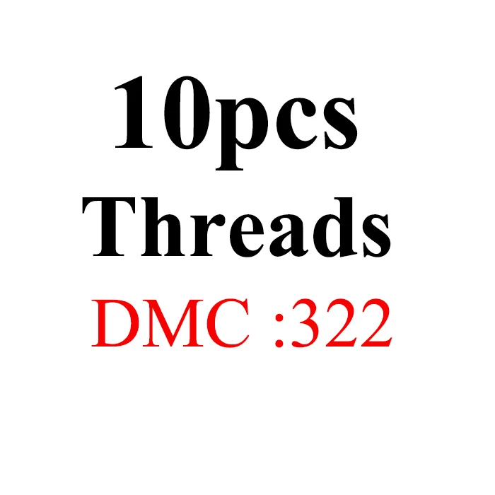Снеговик, вышитая картина 1,2 м разноцветная опция DMC223-336 10 шт./Партия DIY Вышивка крестиком Хлопок Шитье, моток пряжи вышивка нить - Цвет: 1.2mthread-DMC322