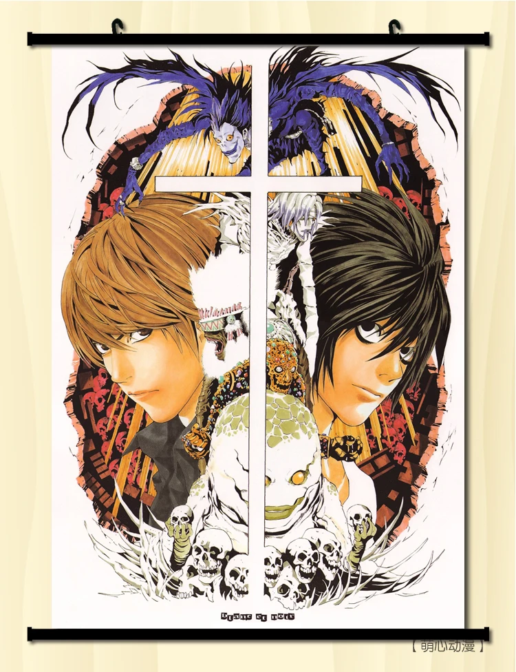 Японский аниме DEATH NOTE L.Lawliet & Yagami светильник Misa Amane Mikami Teru домашний декор настенная