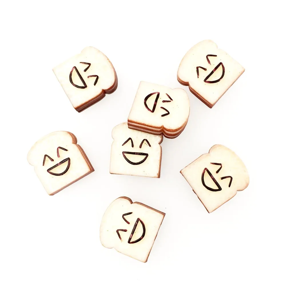 10 шт. милая миниатюрная пищевая Смола сделай сам кабошон с плоской спинкой для