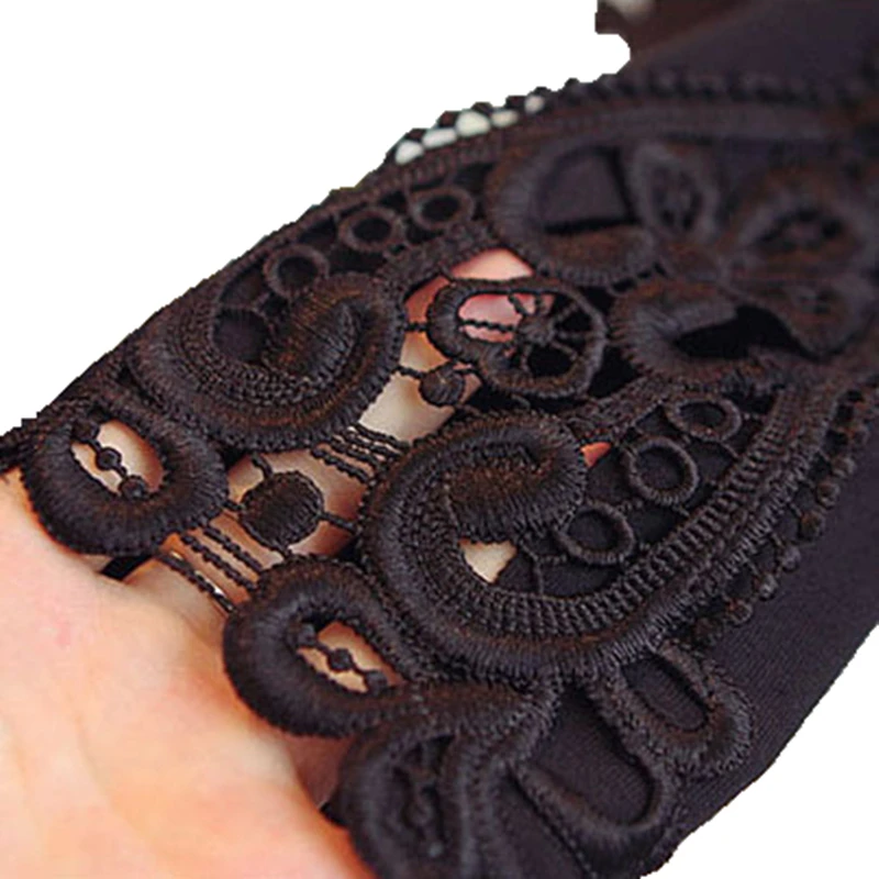 

CUHAKCI Women Leggings Lace Skinny Hollow Leggins Elastic High Waist Pants Casual Black Pencil Trousers Cotton Fitness Legging