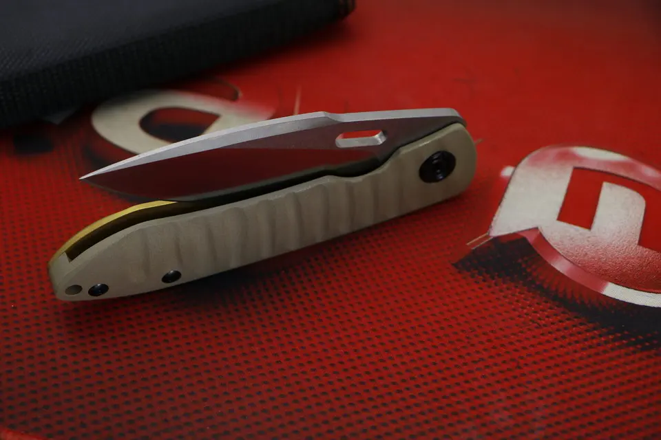 LOVOCOO B0609 S35VN лезвие G10+ титановая ручка Флиппер Складной нож Открытый Отдых Охота карманные фрукты ifGt Ножи EDC инструменты